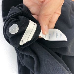 navy leather look leggings